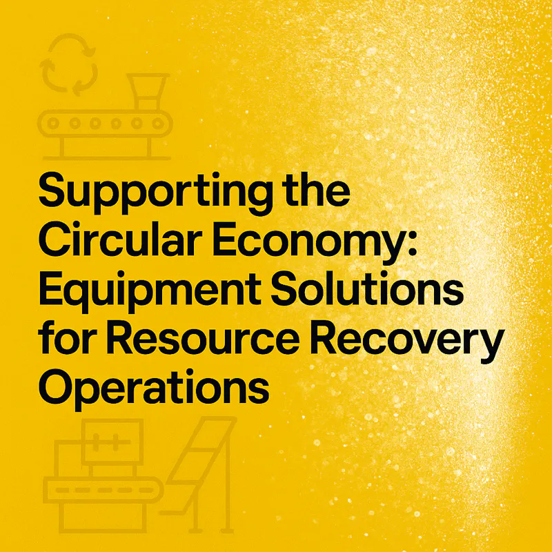 Recycling Equip | Equipment Sales, Hire & Solutions